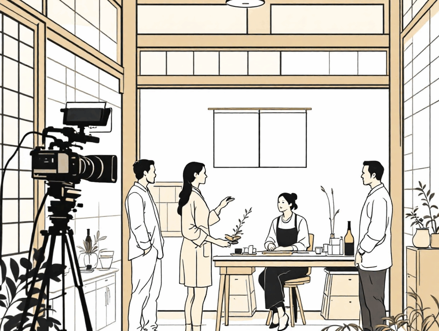 インタビュー動画の撮影ポイント